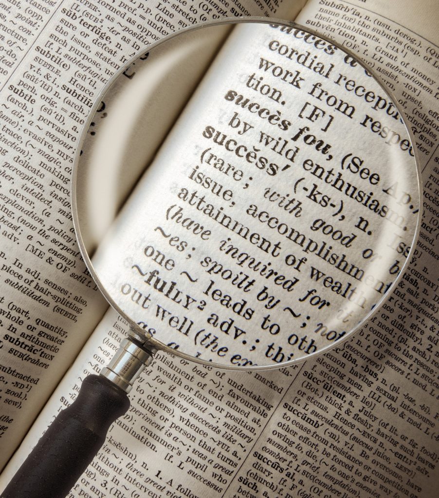 Dictionary Success Magnified