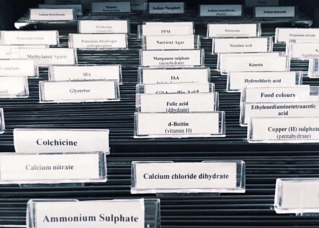 Organised - chemical safety paperwork filing system